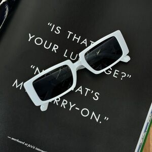 Gemma Black Square Shaped Sunglasses